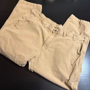 Carhartt Tan Rugged pants size 42x30